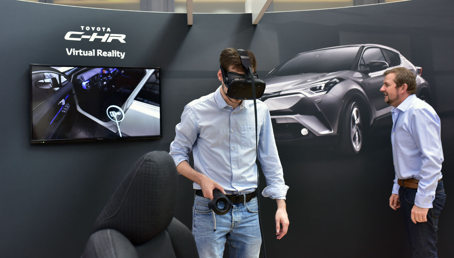 virtual reality automobile experience from Toyota